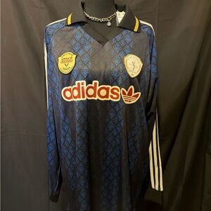 Adidas Originals Blue and Yellow Jersey